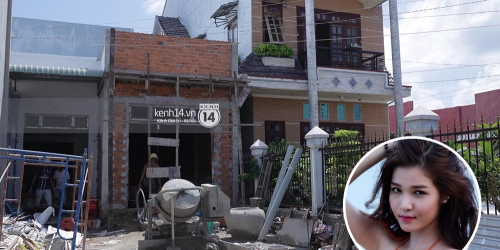 4 ngày trước khi đám cưới , nhà của Kỳ Hân vẫn đang sửa chữa