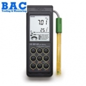 Thiết Bị Đo Ph Và Nhiệt Độ Cầm Tay Hanna- Mỹ, Hi 98140, -4 To 20 Ph, -20.0 To 120.0°C